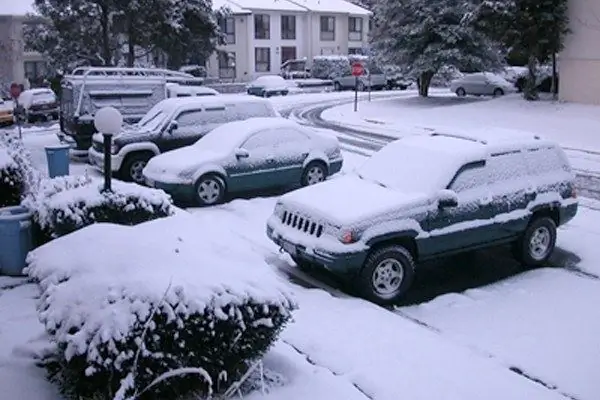 How to warm up a car in frost